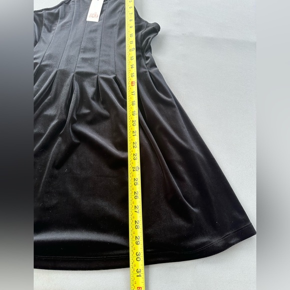 5 for $40 NWT gb girl velvet dress black girls size 12 - Picture 4 of 7